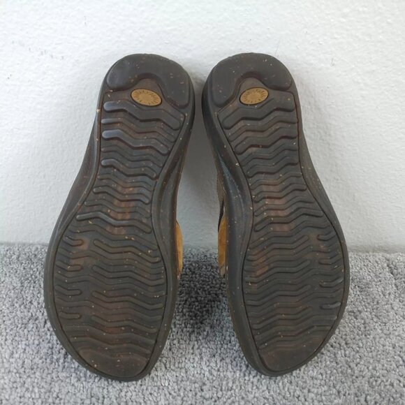 Ugg Matala Sandals Womens Size 7 Shoe Brown Shearling Lined Flip Flop Thong 5701 - Picture 2 of 8